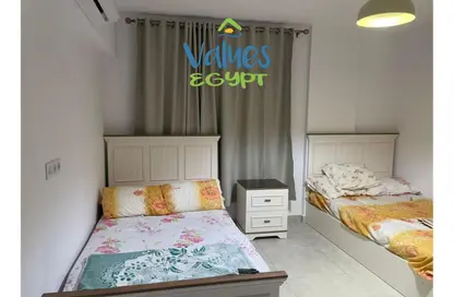Chalet - 2 Bedrooms - 2 Bathrooms for rent in Marassi - Sidi Abdel Rahman - North Coast