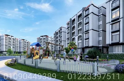 Apartment - 2 Bedrooms - 2 Bathrooms for sale in New Obour City - Qalyubia