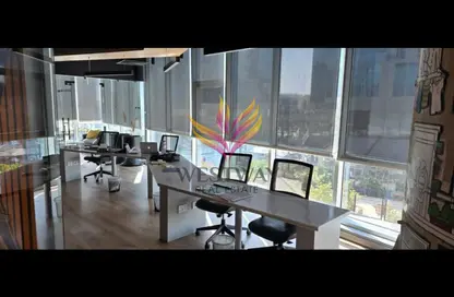 Office Space - Studio - 2 Bathrooms for rent in Capital Business Park - 26th of July Corridor - Sheikh Zayed City - Giza