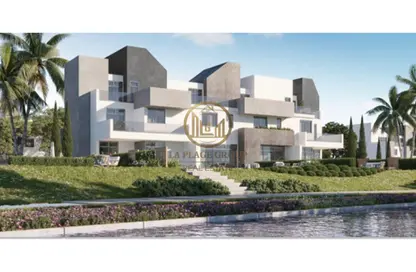 Townhouse - 3 Bedrooms - 3 Bathrooms for sale in Rivers - New Zayed City - Sheikh Zayed City - Giza
