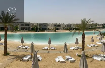 شاليه - 2 غرف نوم - 2 حمامات للبيع في ازها الساحل الشمالي - راس الحكمة - الساحل الشمالي