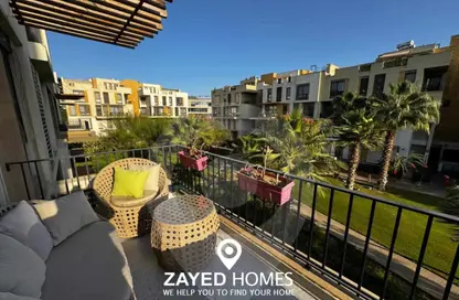 شقة - 3 غرف نوم - 3 حمامات للايجار في ذا كورت ياردز - كمبوندات الشيخ زايد - الشيخ زايد - الجيزة