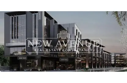 Office Space - Studio - 3 Bathrooms for sale in The Waterway View - 90 Street - The 5th Settlement - New Cairo City - Cairo