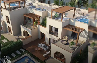 Villa - 3 Bedrooms - 3 Bathrooms for sale in Makadi Orascom Resort - Makadi - Hurghada - Red Sea