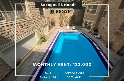 Apartment - 3 Bedrooms - 3 Bathrooms for rent in Sarayat Al Maadi - Hay El Maadi - Cairo