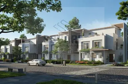Twin House - 4 Bedrooms - 4 Bathrooms for sale in Zayed Dunes - 6th District - Sheikh Zayed City - Giza