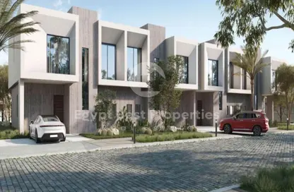 Twin House - 4 Bedrooms - 4 Bathrooms for sale in Solana - New Zayed City - Sheikh Zayed City - Giza