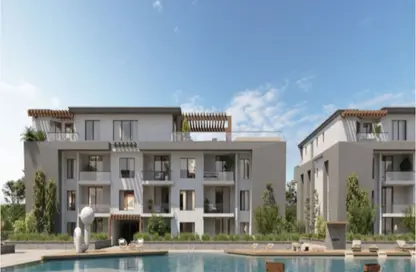 Chalet - 2 Bedrooms - 3 Bathrooms for sale in The Med - Ras Al Hekma - North Coast