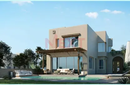 شاليه - 2 غرف نوم - 3 حمامات للبيع في هاسيندا وترز - قسم الضبعة - الساحل الشمالي