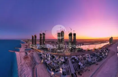 Apartment - 2 Bedrooms - 2 Bathrooms for sale in The Gate Towers - New Alamein City - Al Alamein - North Coast