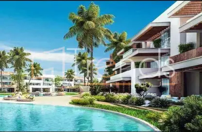 Chalet - 3 Bedrooms - 4 Bathrooms for sale in Azha North - Ras Al Hekma - North Coast