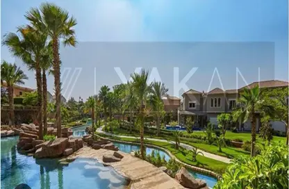 Villa - 6 Bedrooms - 6 Bathrooms for sale in Swan Lake - The 1st Settlement - New Cairo City - Cairo