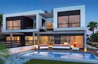 Villa - 4 Bedrooms - 4 Bathrooms for sale in Palm Hills New Cairo - 5th Settlement Compounds - The 5th Settlement - New Cairo City - Cairo