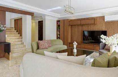 Villa - 5 Bedrooms - 6 Bathrooms for rent in Cairo Festival City - North Investors Area - New Cairo City - Cairo
