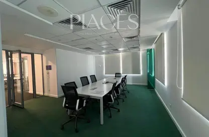 Office Space - Studio - 2 Bathrooms for rent in Bank Center Street - South Teseen St. - The 5th Settlement - New Cairo City - Cairo