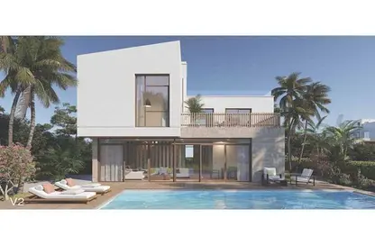 Duplex - 2 Bedrooms - 2 Bathrooms for sale in June - Ras Al Hekma - North Coast