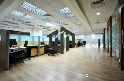 Office Space - Studio - 2 Bathrooms for rent in Bank Center Street - South Teseen St. - The 5th Settlement - New Cairo City - Cairo