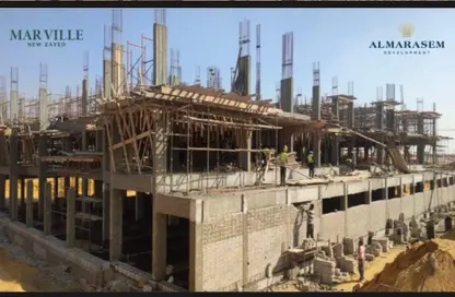 Apartment - 3 Bedrooms - 3 Bathrooms for sale in MarVille New Zayed - New Zayed City - Sheikh Zayed City - Giza