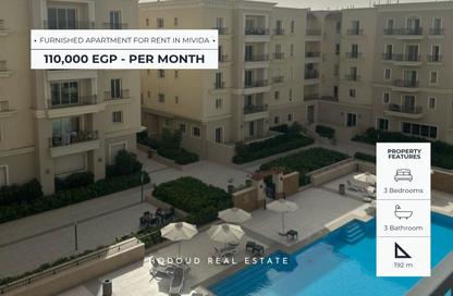 Apartment - 3 Bedrooms - 3 Bathrooms for rent in Mivida - 5th Settlement Compounds - The 5th Settlement - New Cairo City - Cairo