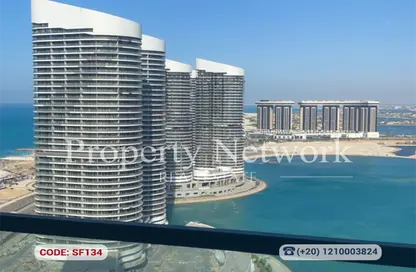 شقة - غرفة نوم - 1 حمام للبيع في ذا جيت تاورز - مدينة العلمين الجديدة - العلمين - الساحل الشمالي