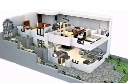 Duplex - 4 Bedrooms - 3 Bathrooms for sale in El Motamayez District - Badr City - Cairo