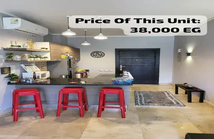 Apartment - 2 Bedrooms - 2 Bathrooms for rent in Palm Hills Village Avenue - North Investors Area - New Cairo City - Cairo