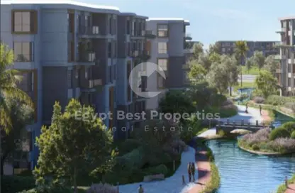 Apartment - 3 Bedrooms - 3 Bathrooms for sale in Palm Hills New Cairo - 5th Settlement Compounds - The 5th Settlement - New Cairo City - Cairo