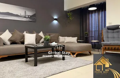 Duplex - 2 Bedrooms - 3 Bathrooms for rent in Porto New Cairo - 5th Settlement Compounds - The 5th Settlement - New Cairo City - Cairo