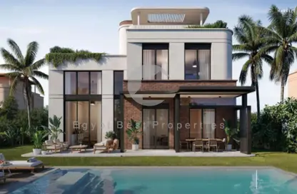 Villa - 3 Bedrooms - 4 Bathrooms for sale in Crescent Walk - 5th Settlement Compounds - The 5th Settlement - New Cairo City - Cairo