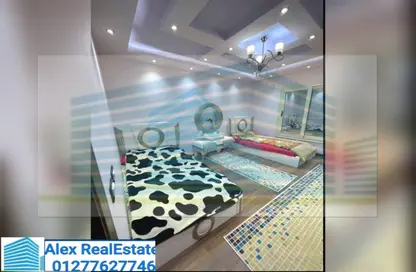 شقة - 2 غرف نوم - 2 حمامات للايجار في طريق الجيش - لوران - حي شرق - الاسكندرية