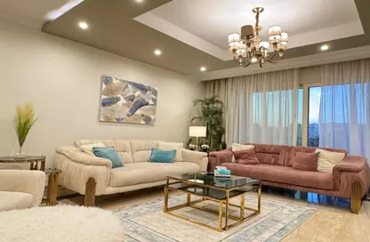 Apartment - 3 Bedrooms - 3 Bathrooms for rent in American University Housing District - 5th Settlement Compounds - The 5th Settlement - New Cairo City - Cairo