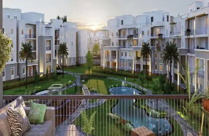 Apartment - 2 Bedrooms - 3 Bathrooms for sale in October Plaza - 6 October Compounds - 6 October City - Giza