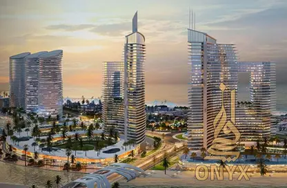 Apartment - 1 Bedroom - 1 Bathroom for sale in The Gate Towers - New Alamein City - Al Alamein - North Coast Apartment - 1 Bedroom - 1 Bathroom for sale in The Gate Towers - New Alamein City - Al Alamein - North Coast