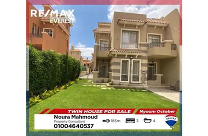 Twin House - 3 Bedrooms - 4 Bathrooms for sale in Nyoum October - Northern Expansions - 6 October City - Giza