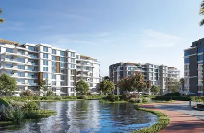 Apartment - 2 Bedrooms - 2 Bathrooms for sale in Palm Hills New Cairo - 5th Settlement Compounds - The 5th Settlement - New Cairo City - Cairo