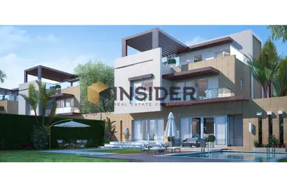 Villa - 6 Bedrooms - 7 Bathrooms for sale in Upville - Cairo Alexandria Desert Road - 6 October City - Giza