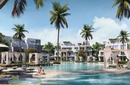 Chalet - 1 Bedroom - 1 Bathroom for sale in Seashore - Ras Al Hekma - North Coast