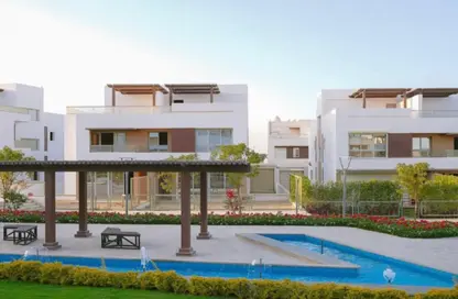 Twin House - 3 Bedrooms - 4 Bathrooms for sale in Upville - Cairo Alexandria Desert Road - 6 October City - Giza