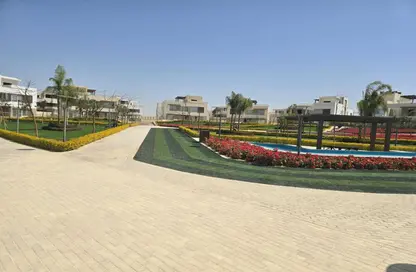 Villa - 4 Bedrooms - 4 Bathrooms for sale in Palm Villa - Al Wahat Road - 6 October City - Giza