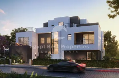 Townhouse - 4 Bedrooms - 4 Bathrooms for sale in Palm Hills New Cairo - 5th Settlement Compounds - The 5th Settlement - New Cairo City - Cairo