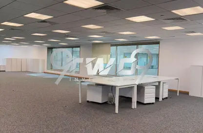 Office Space - Studio - 2 Bathrooms for rent in Bank Center Street - South Teseen St. - The 5th Settlement - New Cairo City - Cairo