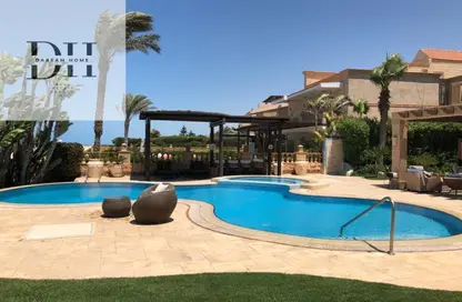 فيلا - 6 غرف نوم - 6 حمامات للبيع في مارينا 5 - مارينا - العلمين - الساحل الشمالي