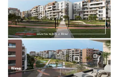 Apartment - 2 Bedrooms - 2 Bathrooms for sale in Elysium - Sheikh Zayed Compounds - Sheikh Zayed City - Giza