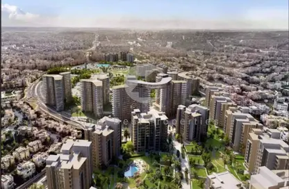 Apartment - 2 Bedrooms - 2 Bathrooms for sale in Park Side Residence - Zed Towers - Sheikh Zayed Compounds - Sheikh Zayed City - Giza