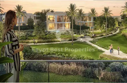 Townhouse - 4 Bedrooms - 4 Bathrooms for sale in Garden Residence - Hyde Park - New Cairo City - Cairo