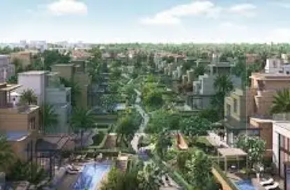 Apartment - 2 Bedrooms - 1 Bathroom for sale in Crescent Walk - 5th Settlement Compounds - The 5th Settlement - New Cairo City - Cairo