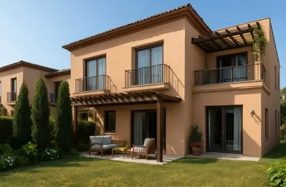 Twin House - 4 Bedrooms - 4 Bathrooms for sale in Village West - Sheikh Zayed Compounds - Sheikh Zayed City - Giza