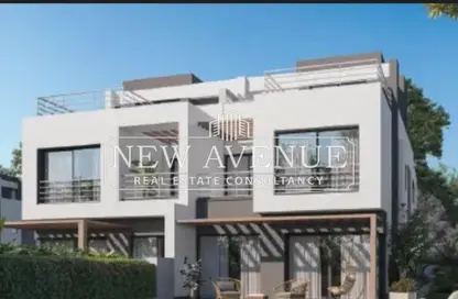Twin House - 3 Bedrooms - 5 Bathrooms for sale in Palm Hills New Cairo - 5th Settlement Compounds - The 5th Settlement - New Cairo City - Cairo