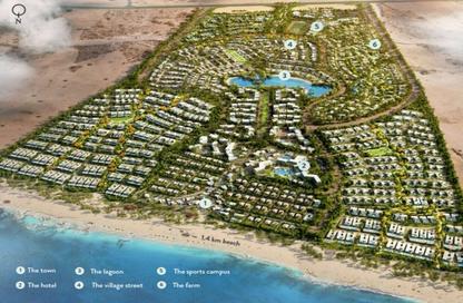 Chalet - 3 Bedrooms - 3 Bathrooms for sale in Ramla Lakeside - Qesm Ad Dabaah - North Coast