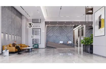 Office Space - Studio - 1 Bathroom for sale in Three Sixty - 5th Settlement Compounds - The 5th Settlement - New Cairo City - Cairo